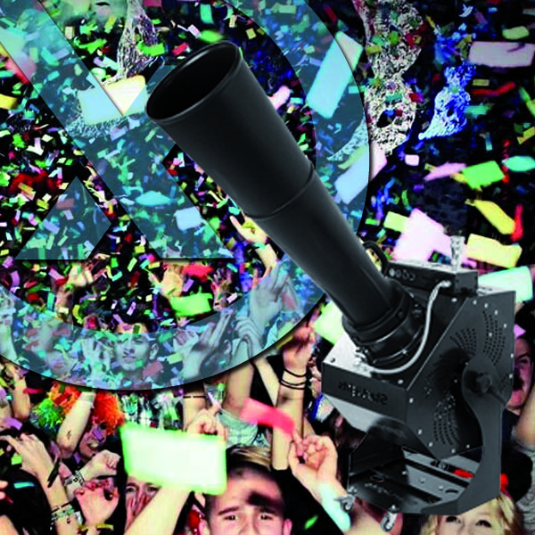 Co2 confetti shooter cannons , how and where to use them.