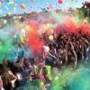 festa del colore Sparo Polvere colorata